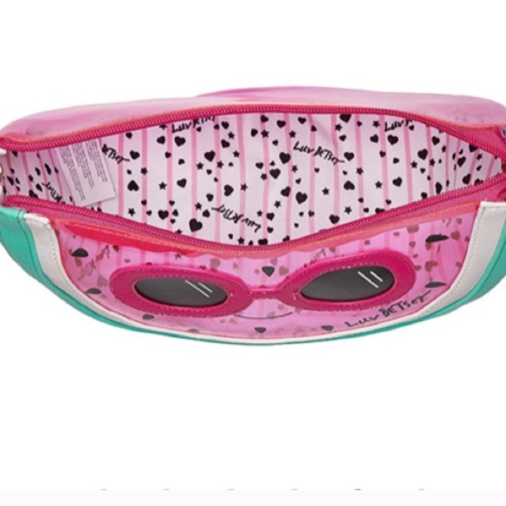 🌺Betsey Johnson watermelon clear crossbody bag. - Picture 7 of 7